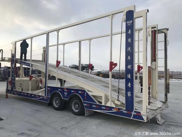 辽宁金天马挂车仓栅式半挂车图片