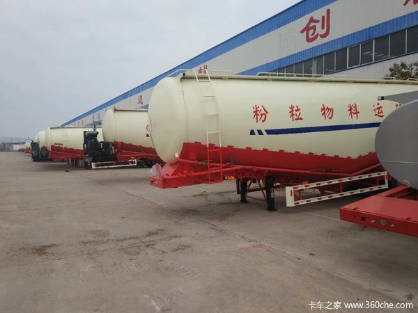 30-70立方粉粒物料运输车粉粒物料运输半挂车图片
