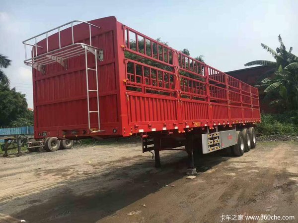 高栏，超轻体，上海宝钢980，好钢材好产品。仓栅式半挂车图片