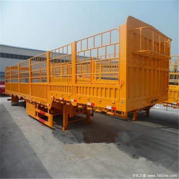 9-13米轻型仓栅半挂车仓栅式半挂车图片