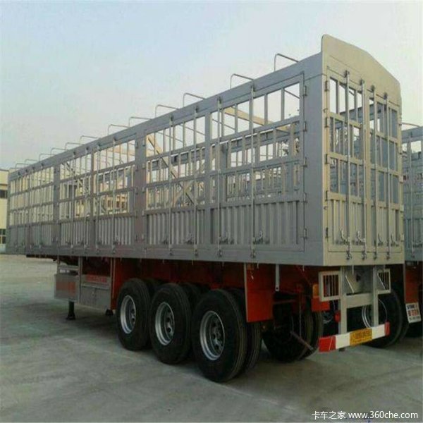 9-13米轻型仓栅半挂车仓栅式半挂车图片