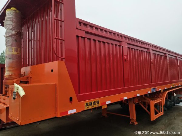 全高强制作广州富华桥朝阳三包胎选配吨位自卸半挂车图片