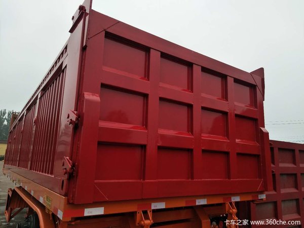 全高强制作广州富华桥朝阳三包胎选配吨位自卸半挂车图片