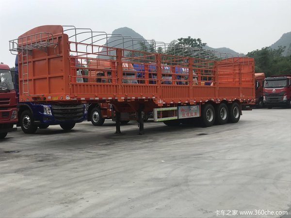 沃德挂车两广地区专用仓栅式半挂车仓栅式半挂车图片