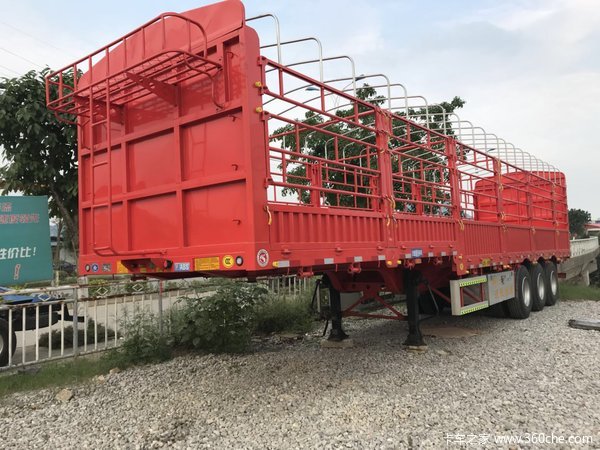 沃德挂车两广地区专用仓栅式半挂车仓栅式半挂车图片