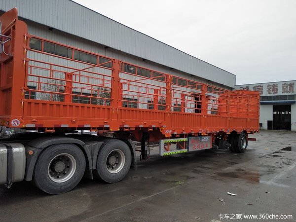 沃德挂车两广地区专用仓栅式半挂车仓栅式半挂车图片
