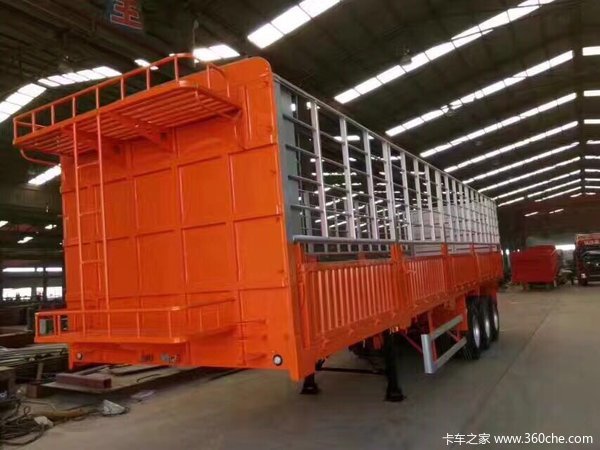 沃德挂车两广地区专用仓栅式半挂车仓栅式半挂车图片