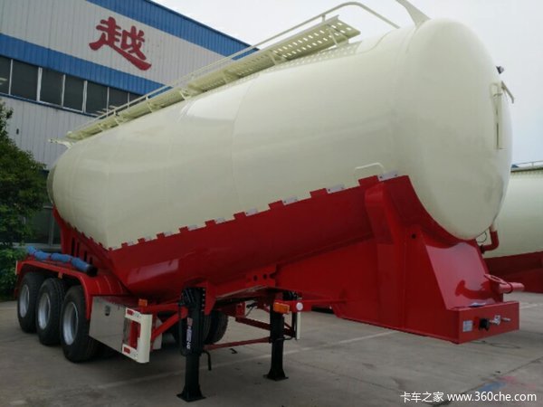 山东鑫阳专业制造散装水泥半挂车粉粒物料运输半挂车图片