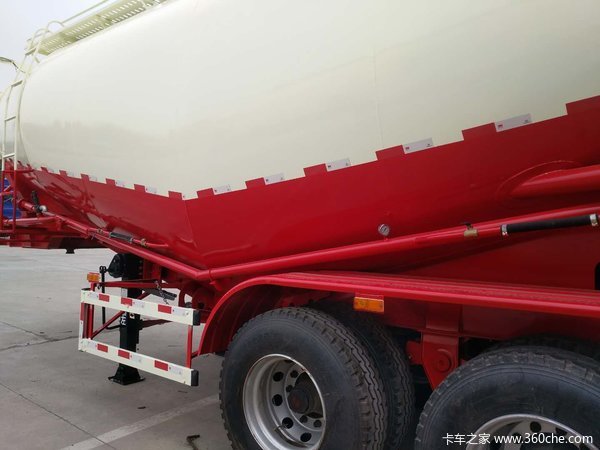 山东鑫阳专业制造散装水泥半挂车粉粒物料运输半挂车图片