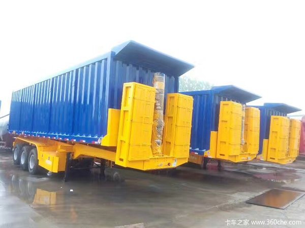 〈自卸车专家〉公告企业，轻量化设计，砂石料运输利器自卸半挂车图片