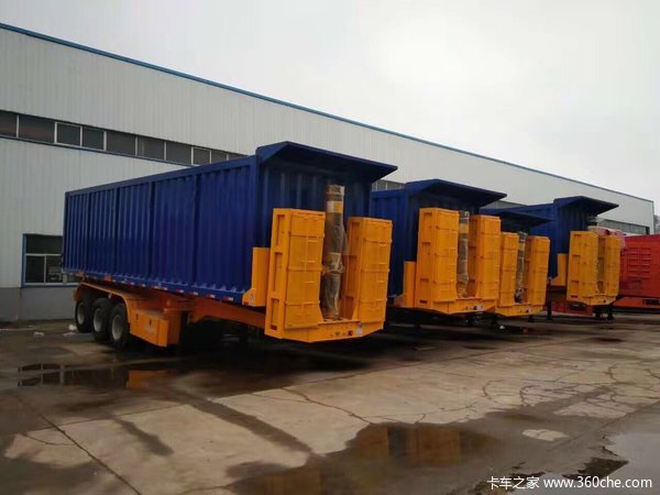 〈自卸车专家〉公告企业，轻量化设计，砂石料运输利器自卸半挂车图片