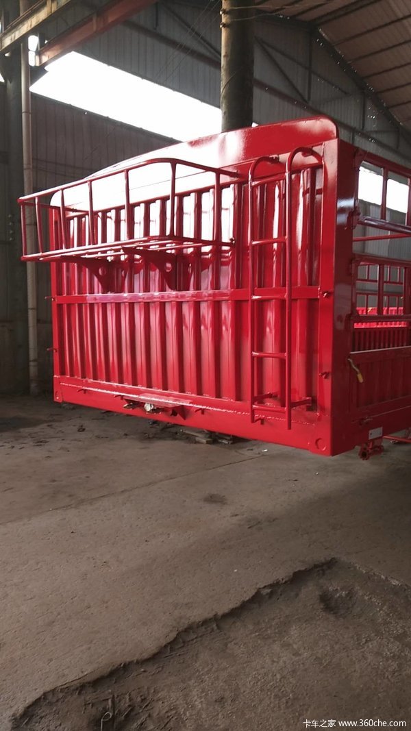 13米轻型仓栏仓栅式半挂车图片