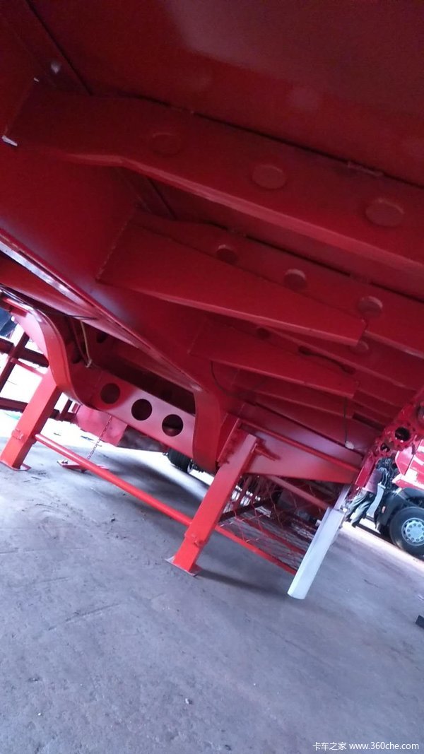 13米轻型仓栏仓栅式半挂车图片