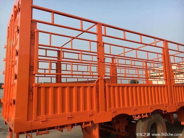 13米轻型仓栏仓栅式半挂车图片