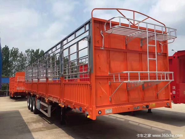 13米轻型仓栏仓栅式半挂车图片