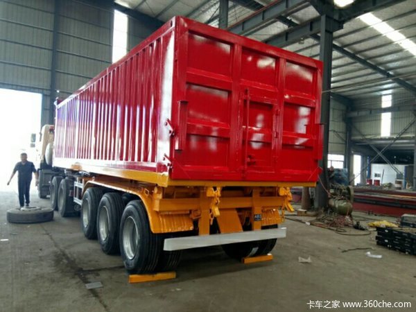 厂家直销半挂车自卸半挂车图片
