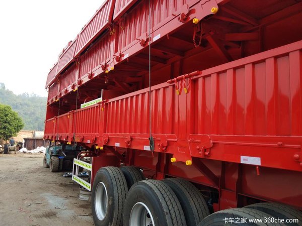 四川挂车总经销厂家直销厢式半挂车图片