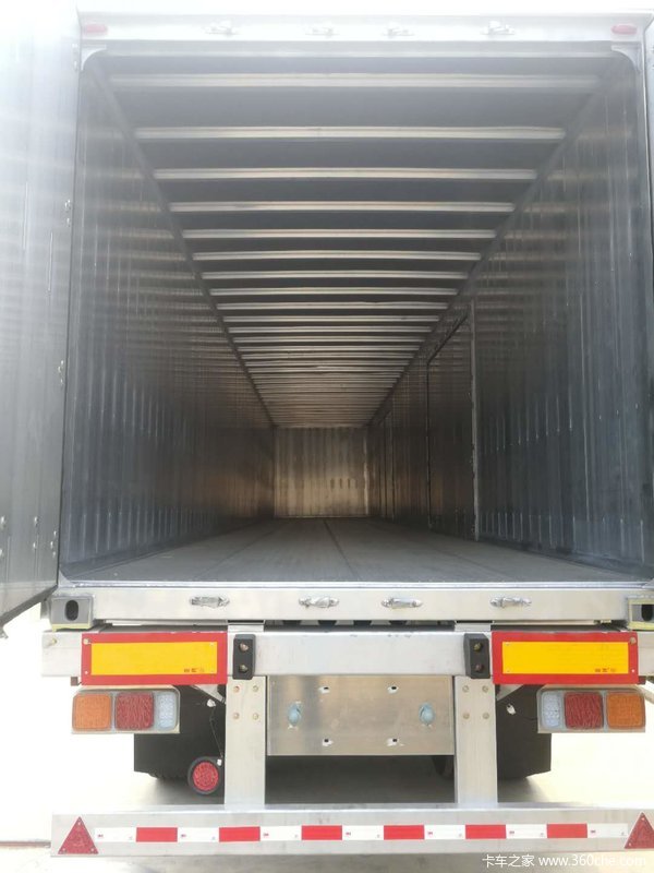 央企品牌-质量保证-轻量化-多载货-节省燃油-使用寿命长-回收残值高厢式半挂车图片