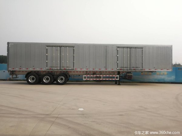 央企品牌-质量保证-轻量化-多载货-节省燃油-使用寿命长-回收残值高厢式半挂车图片