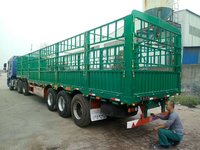 13米苍蓝半挂车,11米侧翻自卸半挂车,后翻自卸半挂车自卸半挂车图片