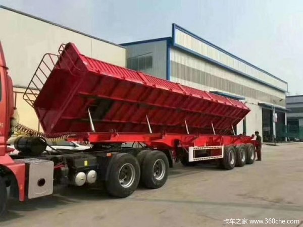 仓栅半挂车！仓栅式半挂车图片