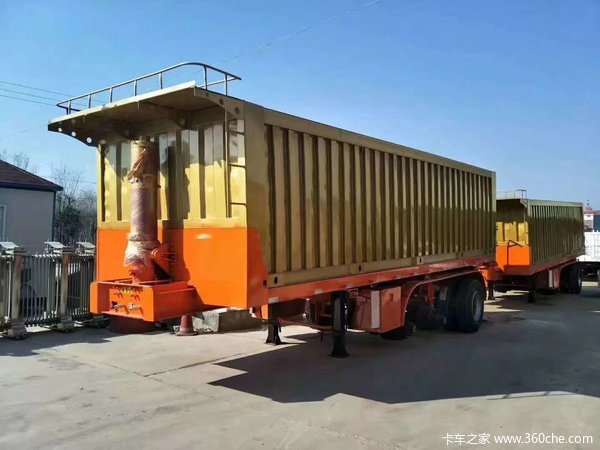 仓栅半挂车！仓栅式半挂车图片