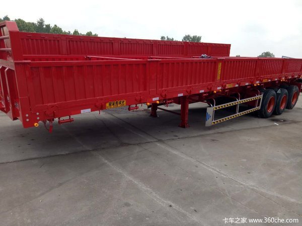 轻量化设计，厂家直销，13米标车侧翻自卸半挂车图片