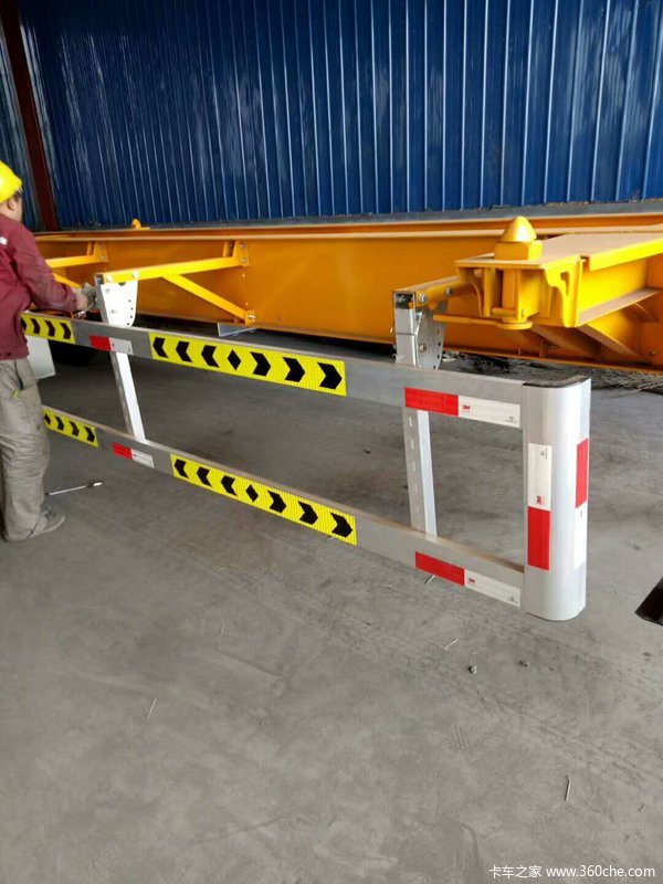 12.95米13.95米14.95米16米骨架高箱车骨架式集装箱半挂车图片