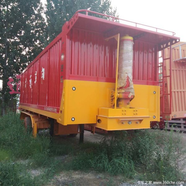 现车销售低平板半挂车图片