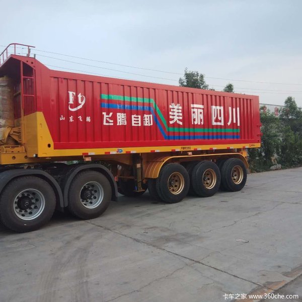 现车销售低平板半挂车图片