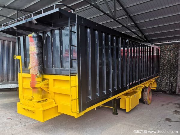 分期购车集装箱式半挂车图片