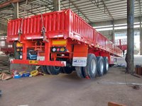厂家直销各种半挂车,栏板半挂车栏板式半挂车图片