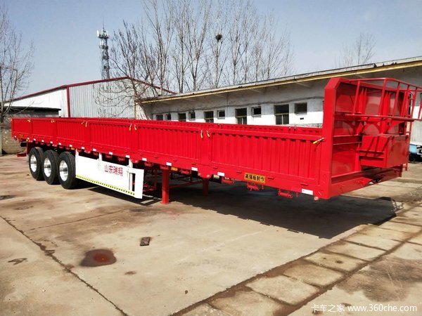 厂家直销各种半挂车，栏板半挂车栏板式半挂车图片