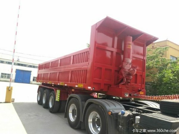 60轻型侧翻，8米–11米后翻自卸自卸半挂车图片