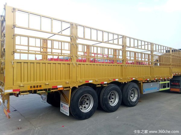 苍栏半挂车仓栅式半挂车图片