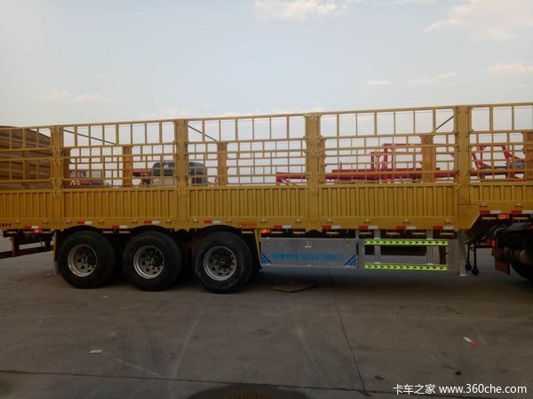 苍栏半挂车仓栅式半挂车图片