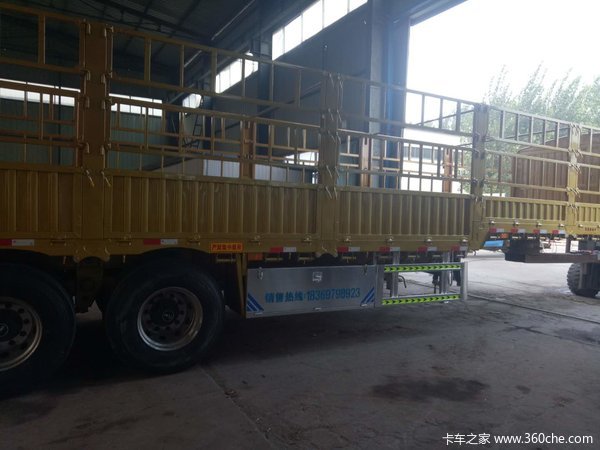 苍栏半挂车仓栅式半挂车图片