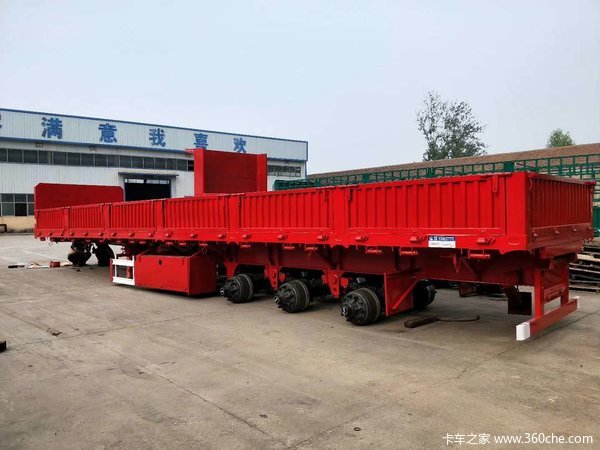 13000/2550/60标箱自卸车自卸半挂车图片