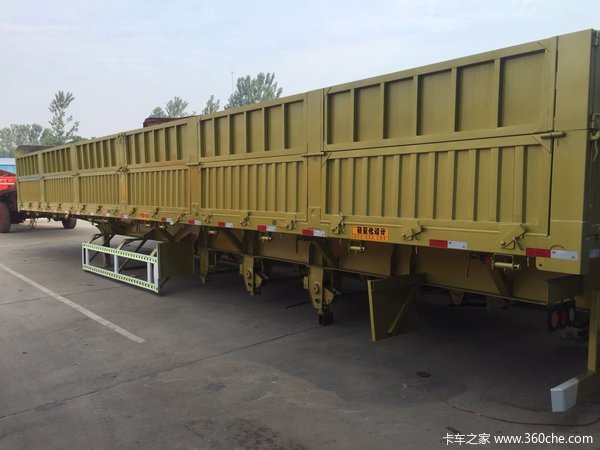 标挂自卸车自卸半挂车图片