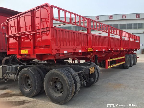 标挂自卸车自卸半挂车图片