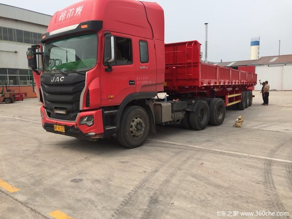 标挂自卸车自卸半挂车图片