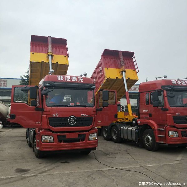自重最轻8米8.5米9米轻型自卸半挂现车销售、自卸半挂车图片