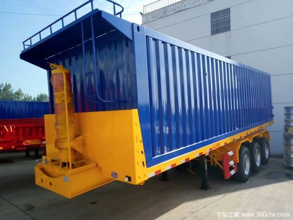 自卸车，只做安全可靠的产品。按照需求，合理设计生产自卸半挂车图片