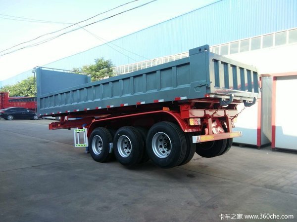 自卸车，只做安全可靠的产品。按照需求，合理设计生产自卸半挂车图片