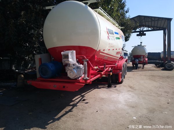 新宇斯派菲勒下灰罐车粉粒物料运输半挂车图片