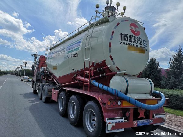 下灰罐车，可全国免附加费罐式半挂车图片