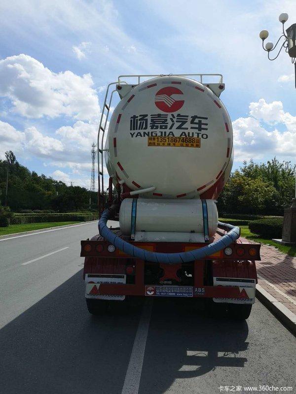 下灰罐车，可全国免附加费罐式半挂车图片
