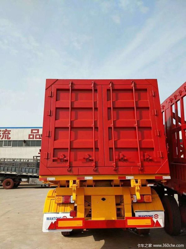 后翻，侧翻半挂车自卸半挂车图片