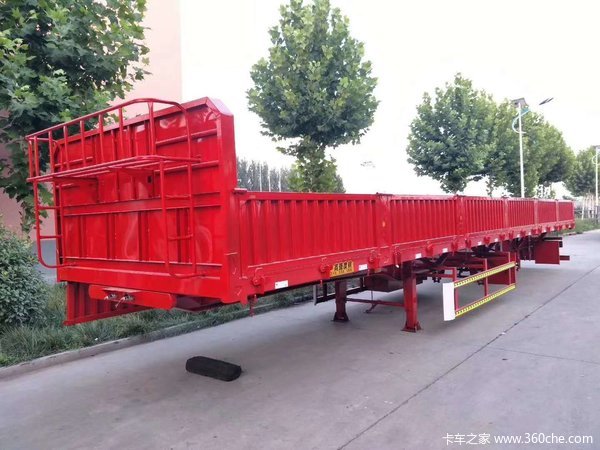 运输利器-普货两用-可做加高门扇.门板13米长自卸半挂车图片