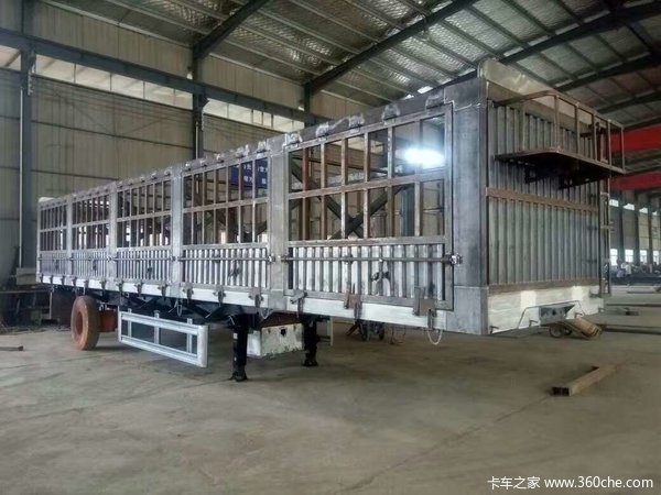 平板式侧翻自卸车，可做平板箱式侧翻，花篮侧翻，专业生产各种自卸半挂车自卸半挂车图片